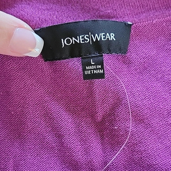 NEW JONES NY SLEEVELESS KNIT TOP - Picture 4 of 5